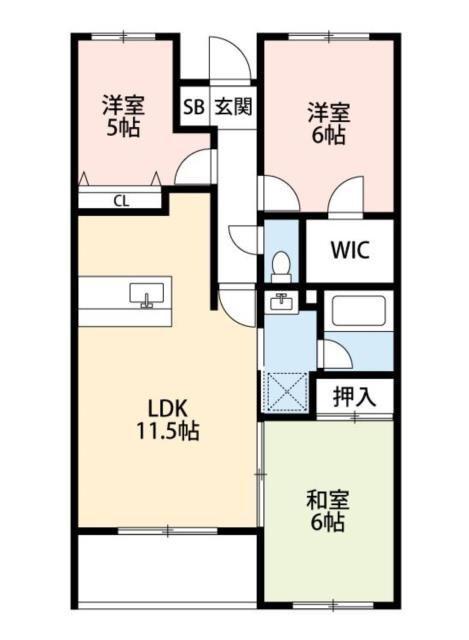 間取図(平面図)
