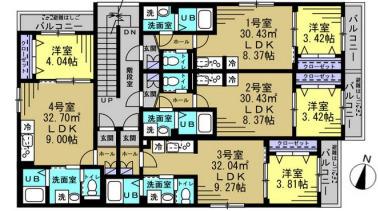 間取図(平面図)