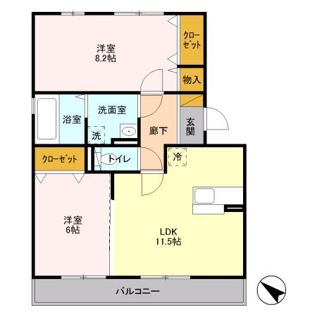 間取図(平面図)
