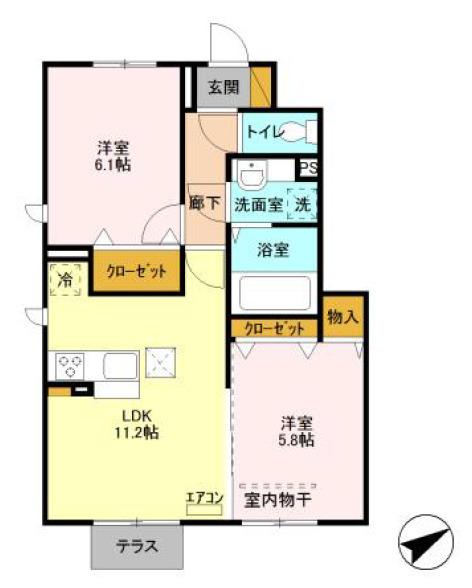 間取図(平面図)