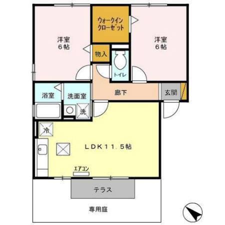 Royal Garden 400＆16　ＡＢＣＤ 間取り図画像