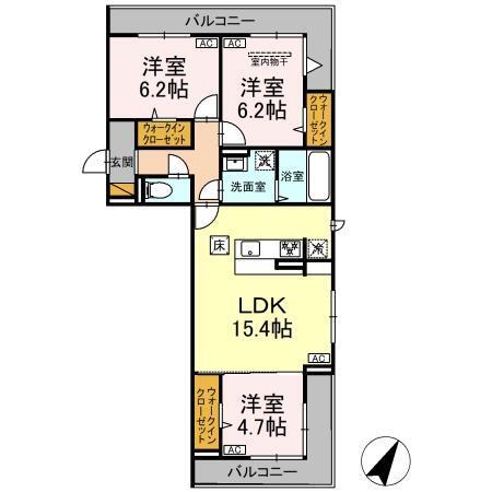 間取図(平面図)