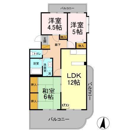 間取図(平面図)