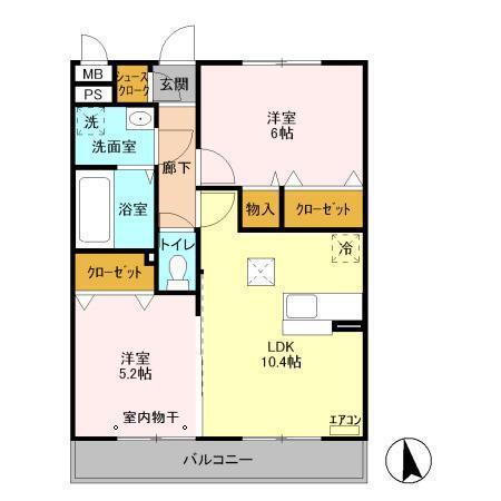 間取図(平面図)