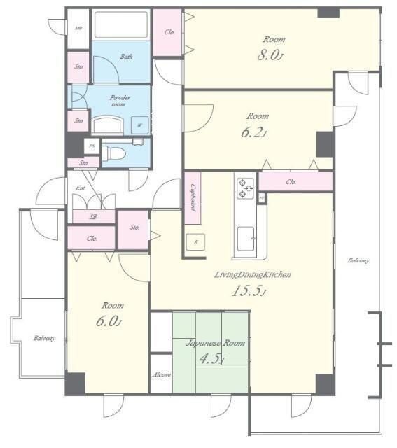 間取図(平面図)