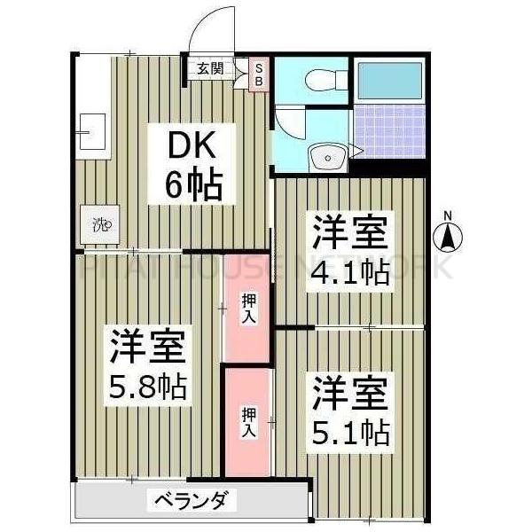 間取図(平面図)