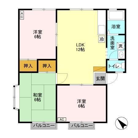 間取図(平面図)