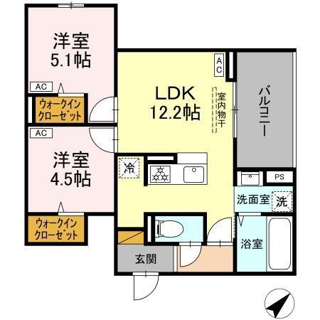 間取図(平面図)