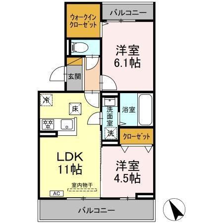 間取図(平面図)
