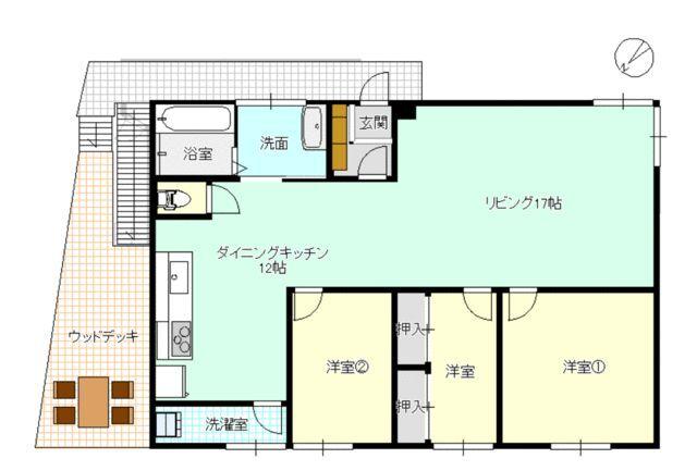 間取図(平面図)
