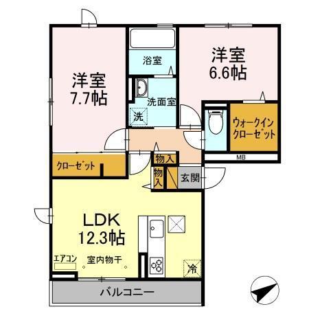 間取図(平面図)