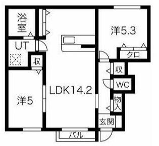 間取図(平面図)
