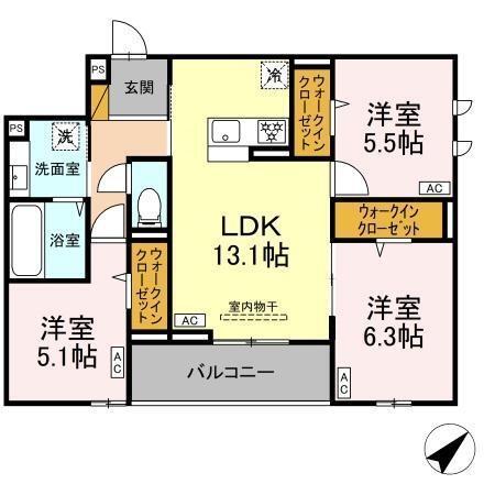間取図(平面図)