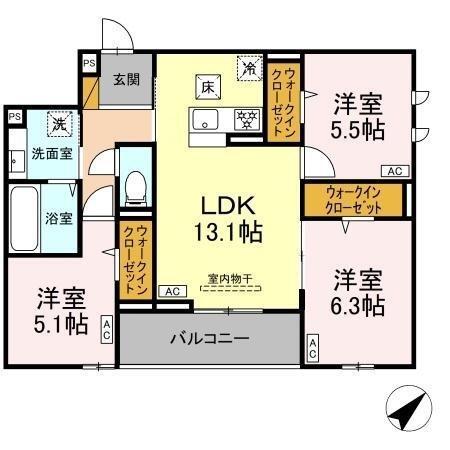 間取図(平面図)