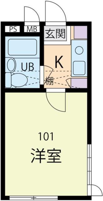 ジュネパレス千葉２６ 間取り図画像