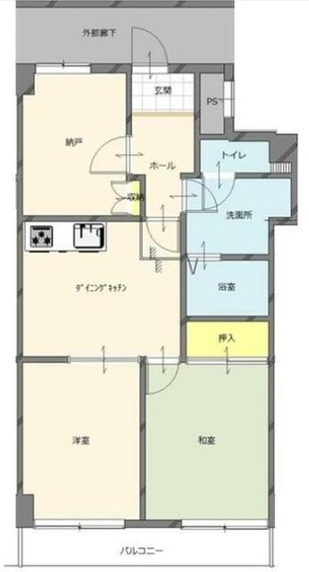 ヴィラグレイス 間取り図画像
