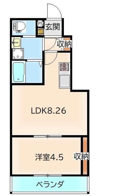 サクラノキタ 間取り図画像