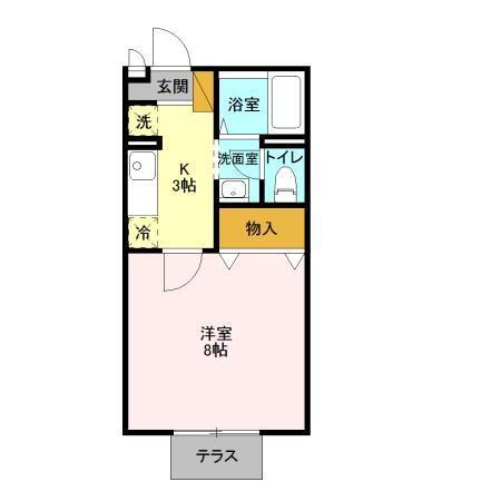 ビューラーみゆき 間取り図画像