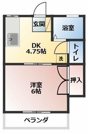 グリーンクレスト 間取り図画像