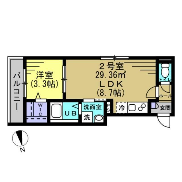 シャン・エトワール都賀 間取り図画像