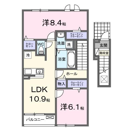 ドゥー・メゾン桜木 間取り図画像