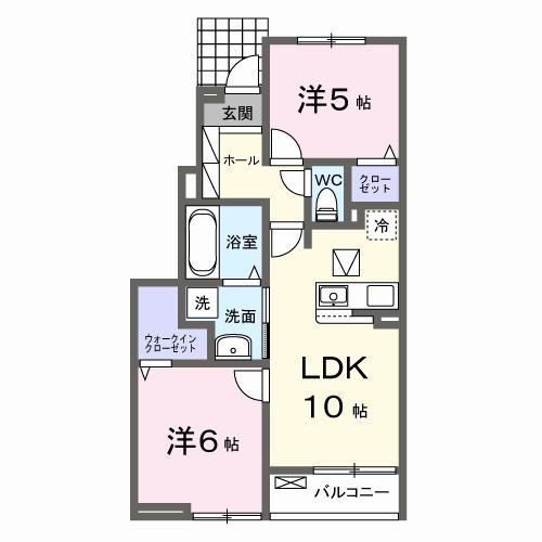 ドゥー・メゾン桜木 間取り図画像