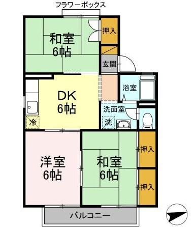 第3フェニックス 間取り図画像