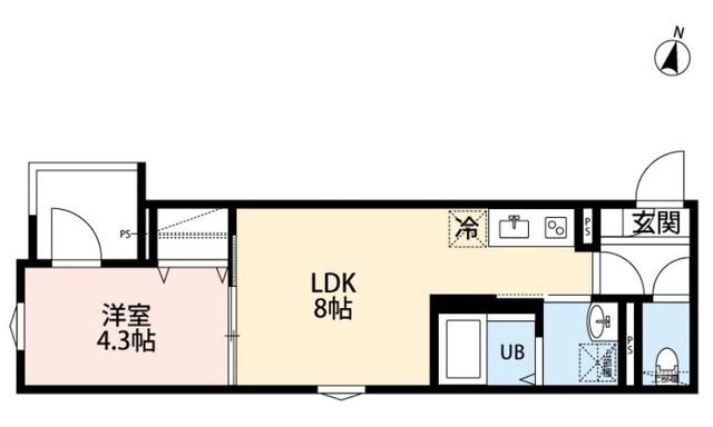 リュクスシティー都賀 間取り図画像