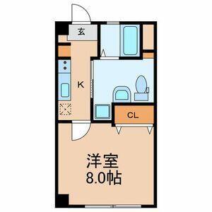 山王町マンション 間取り図画像