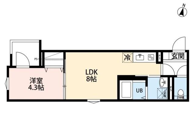 リュクスシティー都賀 間取り図画像