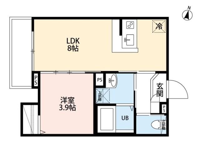 リュクスシティー都賀 間取り図画像