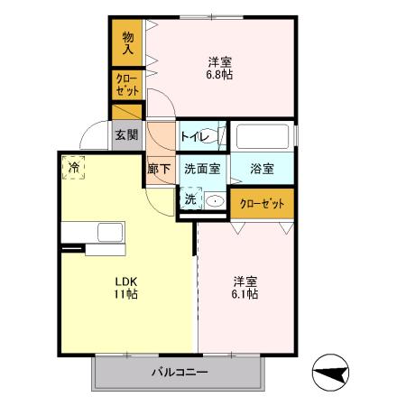 ソル・グランデ 間取り図画像