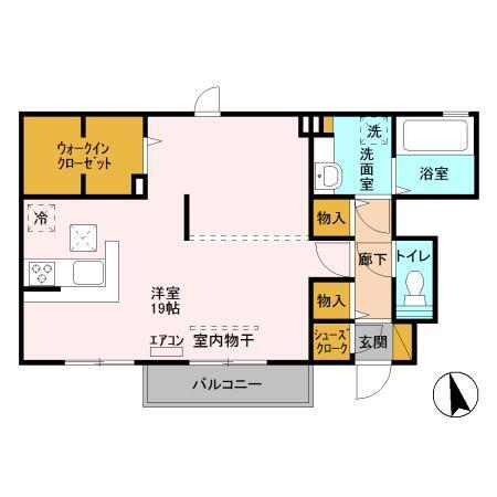 フロレスタ 間取り図画像