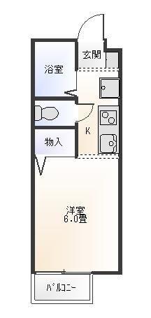 コアロード 間取り図画像