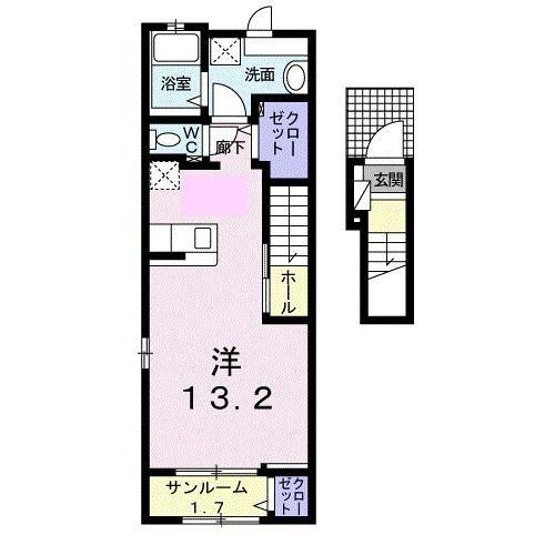 さくらガーデンⅤ 間取り図画像