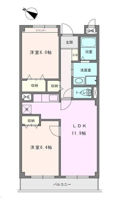 アビタシオン 間取り図画像