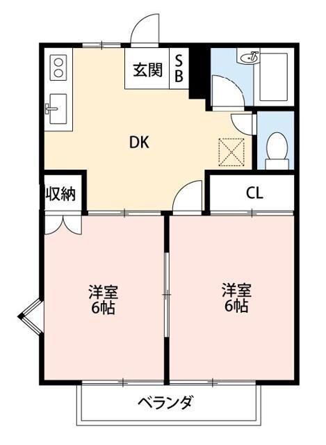 ＭＫハイム 間取り図画像
