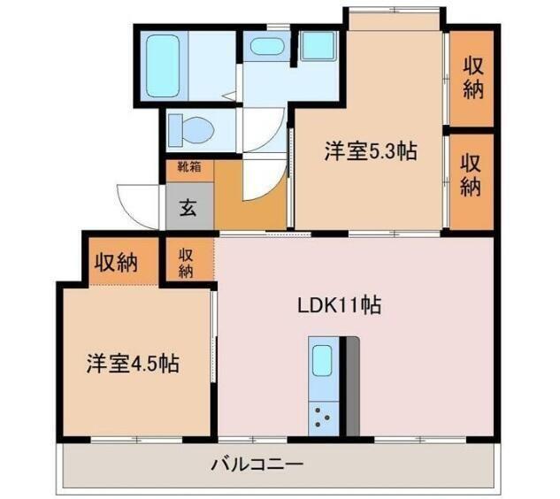 ドリーム佐倉Ⅰ 間取り図画像