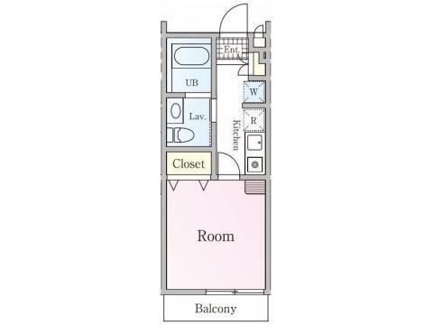 クラスタージュ西都賀 間取り図画像