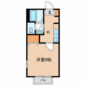 モンフレール都賀 間取り図画像