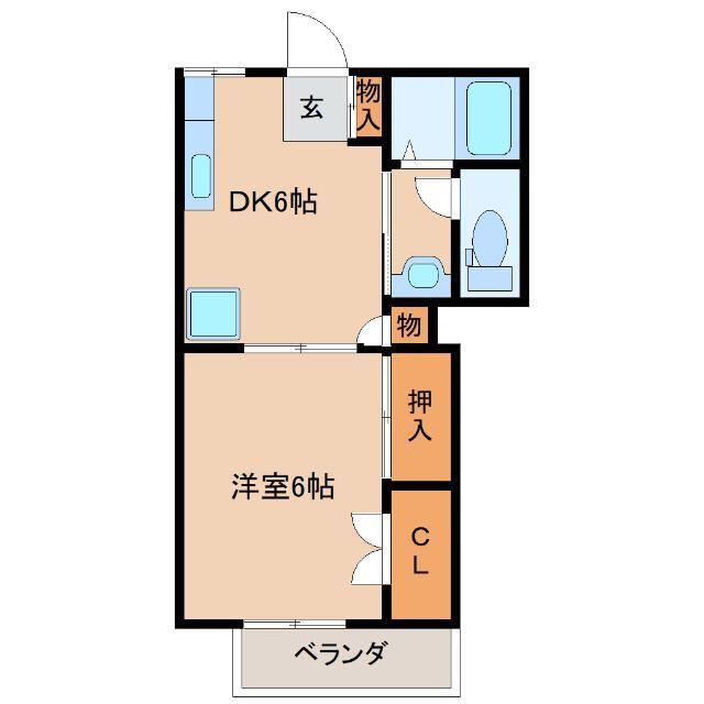 エルボアール 間取り図画像