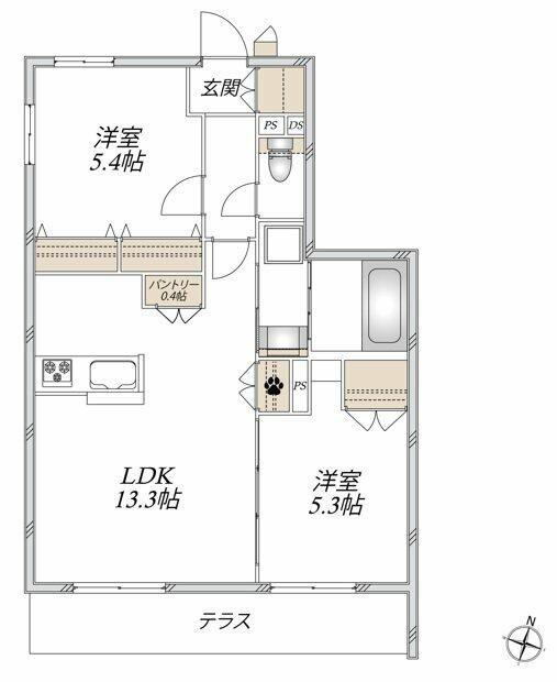 Ａｌｃｙｏｎｅ　Ｓｈｉｚｕ（アルシオーネシズ） 間取り図画像