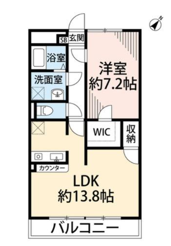 アムール　悠 間取り図画像