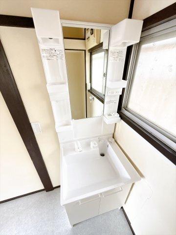 都賀田中貸家 洗面