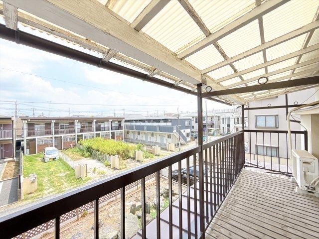 都賀田中貸家 バルコニー