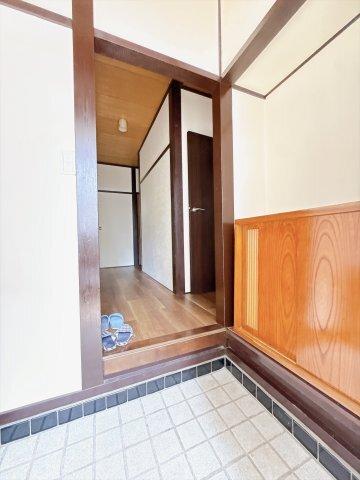 都賀田中貸家 玄関