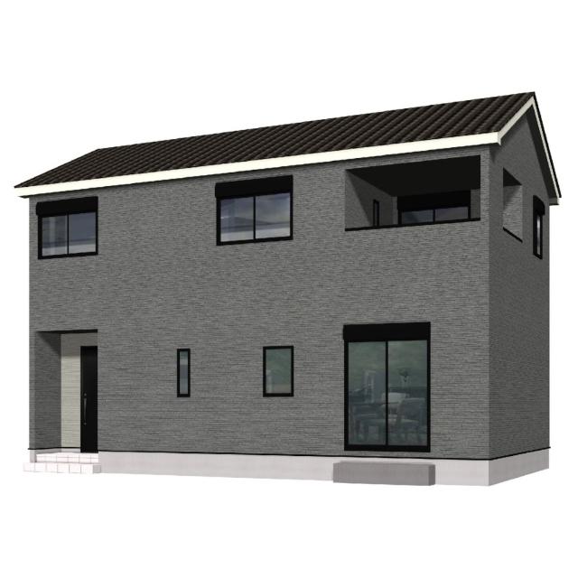 スタイリッシュな印象のダークな外観