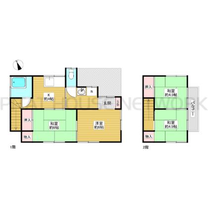  間取り図写真