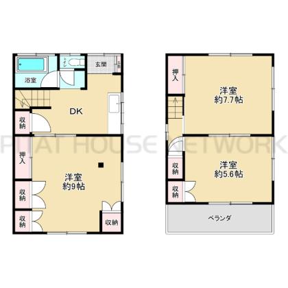  間取り図写真