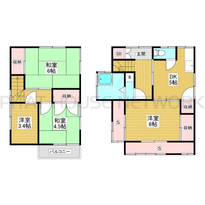  間取り図写真